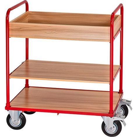 Chariot de transport démontable 250 kg 3 niveaux - Manutention
