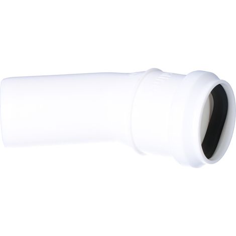 Codo sanitario PP-HT 32/30, para desagüe interno, blanco, Onnl (1/5)