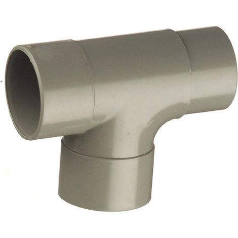 Té 87.30° en pvc à coller femelle / mâle, diam. 100