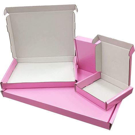 10 x PINK C4 Die Cut Box