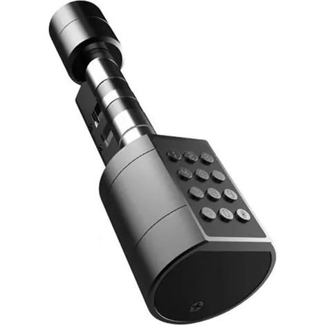 Serrure de porte intelligente Tuya – Serrure De Porte Intellinte Bluetooth, Serrure À Cylindre Intellinte, Serrure Électronique Numérique, Cadenas À Empreintes Digitales, Bouton De Verrouilla, Serrure (1/5)