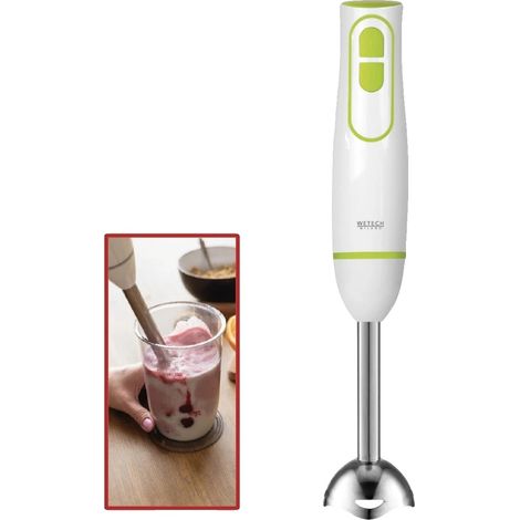 Stabmixer, zwei Geschwindigkeitsstufen, vielseitiges Mischen, W6306 (1/2)