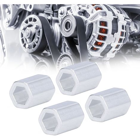 Packung mit 12 sechseckigen Aluminiumdichtungen (8 mm), 3520-4012-0160 (1/5)
