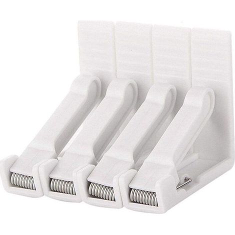 8 Pack Picnic Table Clips, Table Cloth Cover Clamps, Table Cloth Holders Ideal for Restaurant Picnics Weddings Graduation Party (1/4)