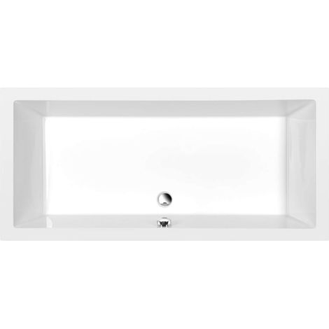 Polysan Deep - Plato de ducha profundo, 160x75x26 cm, blanco 72385
