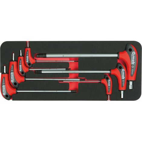 Module mousse 7 clés mâles en T hexagonales - MOB (1/4)