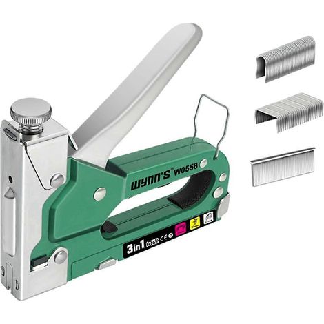 Agrafeuse manuelle 3 en 1 polyvalente pour la menuiserie-- (1/5)