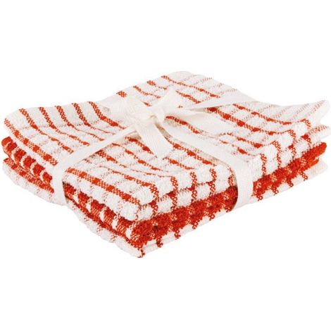Lot 3 Lavettes 30 X 30 Cm Rust - Stoff - Cosy & Trendy (1/2)
