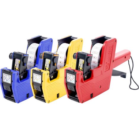 Impresora portátil de etiquetas de precio de 8 dígitos para oficinas, tiendas, supermercados y almacenes. Ideal para organizar y etiquetar productos. (1/5)
