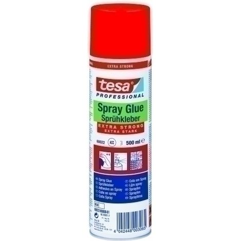 PEGAMENTO SPRAY TESA 500ml EXTRA FUERTE
