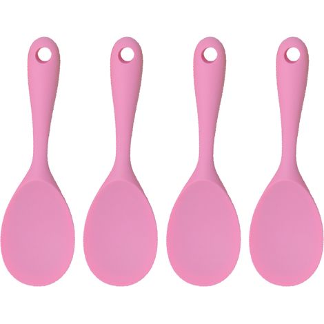 Cuillère à riz en silicone antiadhésive et résistante à la chaleur, ustensile de cuisine, cuillère à riz, pelle à riz