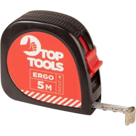 Cinta métrica de acero de 5 m x 16 mm (1/3)
