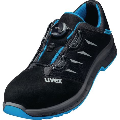 uvex 6938 6938244 Sicherheitshalbschuh S1P Schuhgröße (EU): 44 Schwarz/Blau 1 Paar (1/5)