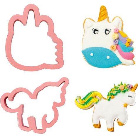 Taglierine Magiche Unicorno 2 pezzi Unicors (1/3)
