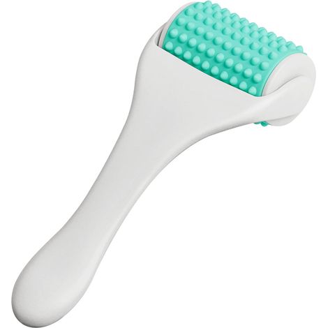 Rouleau De Massage Manuel - Rouleau Fascia En Silicone Pour Soulagement Musculaire Du Cou Bras Jambes Dos - 1 Pièce (1/5)