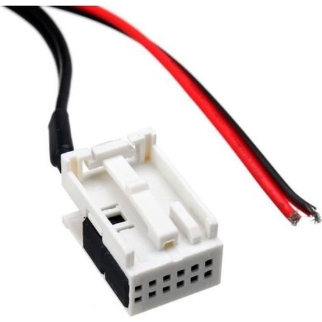 Adaptateur Bluetooth Câble Audio AUX 12PIN Pour Peugeot 207 307 407 308 Citroen C2 C3 RD4 (1/4)