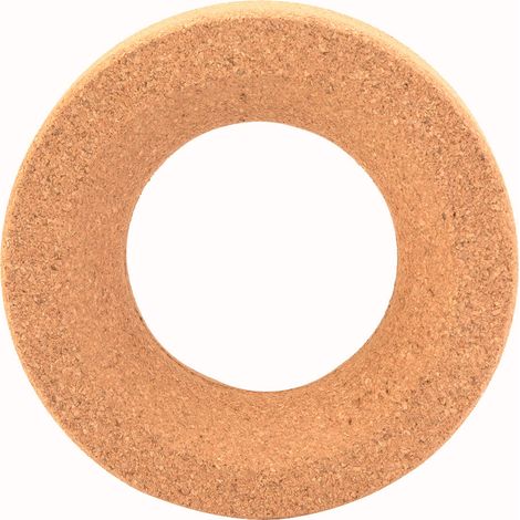 Anneau porte-bagues en liège synthétique de laboratoire pour flacon à fond rond (110 mm) (1/5)