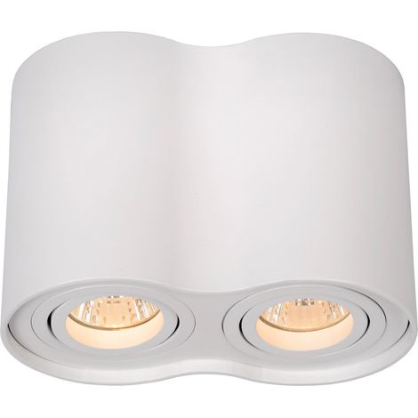Spot tube double design en aluminium Alberto (1/2)