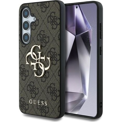 Hülle Guess für Samsung Galaxy S25 Öko-Leder Stoßschutz (1/5)