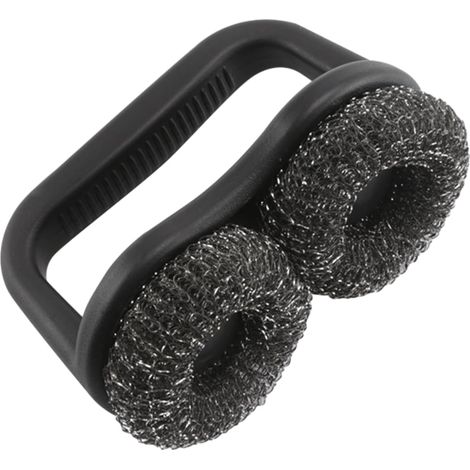 Brosse de Nettoyage pour Barbecue, Outil de Nettoyage de Four en Acier Inoxydable, Brosse Métallique pour Gril, Nettoyeur de Gril en Acier Inoxydable (1/5)