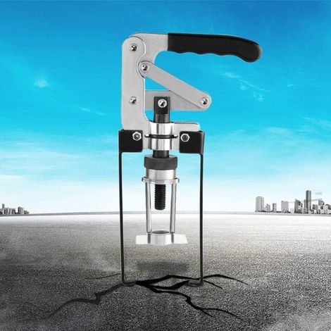 Strumento di rimozione della valvola del motore del compressore della molla della valvola per motori OHV OHC CHV Sostituzione del sigillo di tenuta, per la rimozione delle molle della valvola (1/4)
