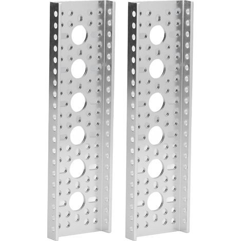 2 Stück U-Profil Aluminium 48x12mm Hochleistungs-3-Seiten-Träger-Zubehörteil für Roboter 3121-0006-0168 (1/5)
