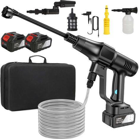 Nettoyeur haute pression, 35Bar, Pistolet à eau portable, noir (1/2)