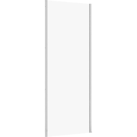 Cersanit Larga - Parete doccia 80 cm, cromo/vetro trasparente S932-131 (1/2)