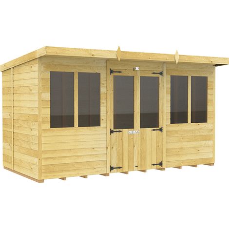 12 x 8 Pent Summer House