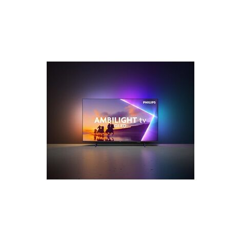 Philips – TV QLED 43 pouces 4K UHD Ambilight – 60 Hz – 3 ports HDMI – Classe énergétique E – Dolby Atmos – Compatible Netflix