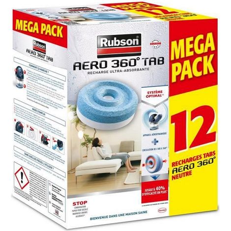 Rubson Promo Mega Pack Nachfüllpack Aero 360 neutral 12 Stück
