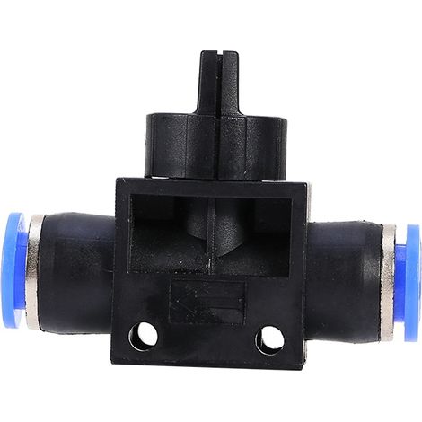 Raccords Pneumatiques À Pousser - Connecteur Tuyau Air Et Eau - Installation Rapide Sans Outil - Lot De 10 Pièces (1/5)