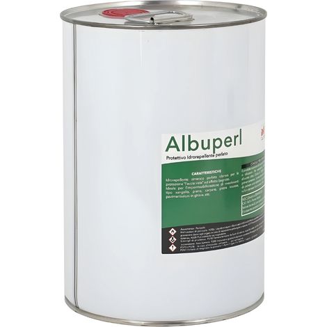 Albuperl lucidante vetrificante sintetico fissativo protettivo effetto bagnato contenuto litri 5 - confezione 1 (1/5)