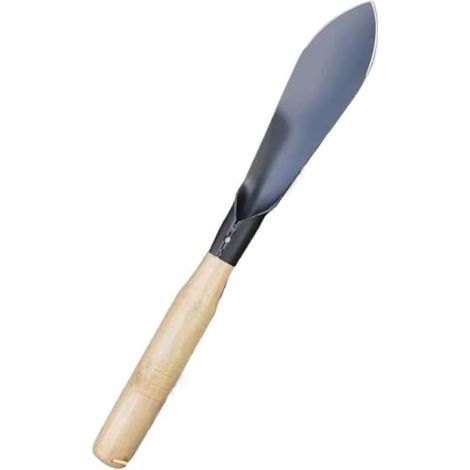 Pala de jardinería, paleta de mano, pala pequeña para jardinería, pala de jardinería de acero al manganeso con (1/3)