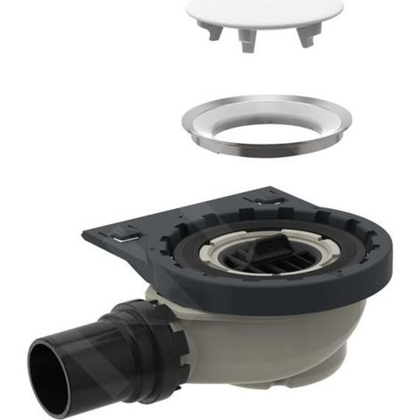 GE Drain de douche pour Setaplano avec support de siphon, hauteur d'eau d'obstruction 50 mm (1/3)