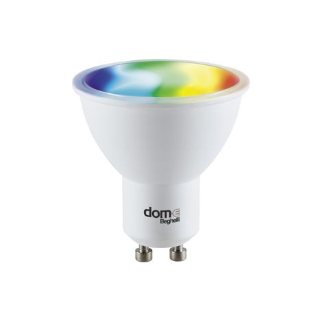 Lampadina Smart Spot Wi-Fi RGB GU10 Colori Beghelli Smartphone Domotica (1/3)