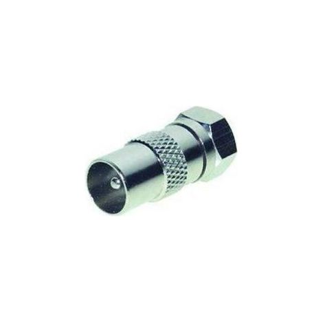 conector coaxial shiverpeaks basic-s f verbindung niquelado hierro