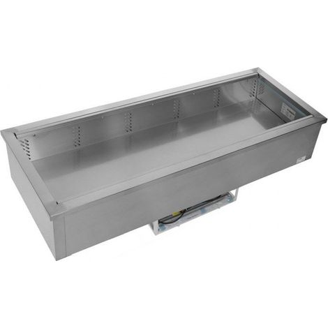 Cuve inox de refroidissement ventilée 5 x GN 1/1, 235 W, 220 V - MONO