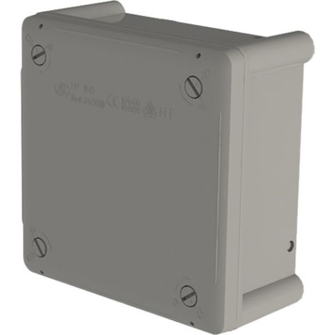 Caja estanca lisa 100x100x55 t/tornillo