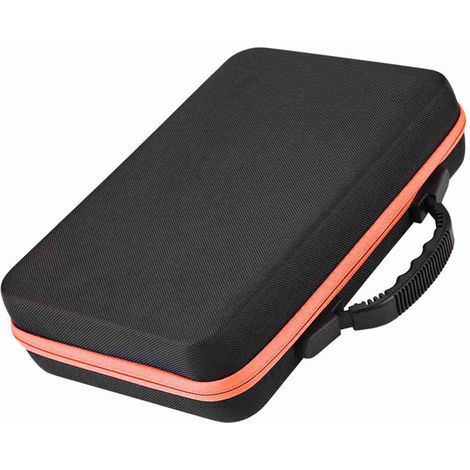 Transportkoffer für ätherische Öle, Hartschalenkoffer, 60 Fläschchen, geeignet für 5 ml und 15 ml Fläschchen (orange) (1/5)