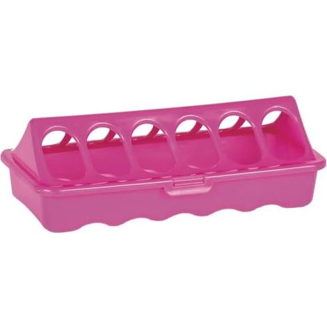 1 Mangeoire 6 trous 20 cm pour poussins cailles canetons élevage