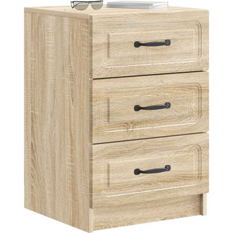 Maison Exclusive - Nachttisch Sonoma-Eiche 43 x 41 x 63,5 cm Holz
