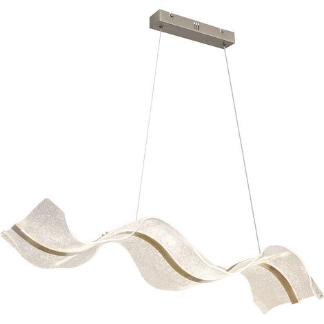 Globo - suspension - Saque - nickel - métal - grande lampe de (1/4)
