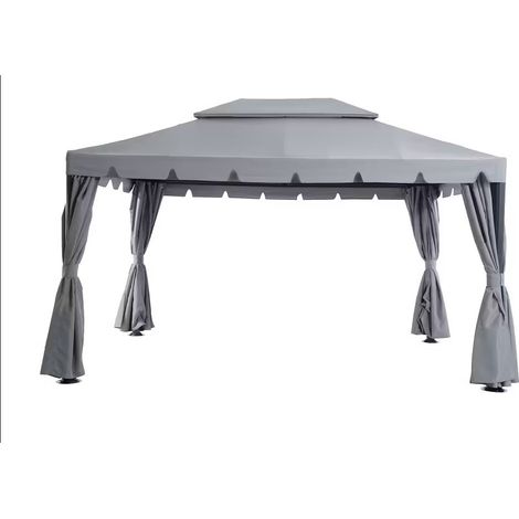 Gazebo Royal 3x4mt grigio (1/2)