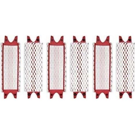 Lot de 6 serpillières de rechange en microfibre pour serpillère Vileda Ultramax (1/4)