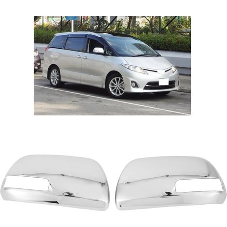 Coques de rétroviseurs électroplaquées pour ESTIMA ACR50 NOAH VOXY ALPHARD VELLFIRE (gauche + droite) (1/5)
