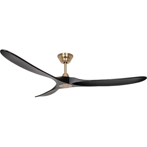DC Ceiling Fan Eco Genuino Brass / Black 180
