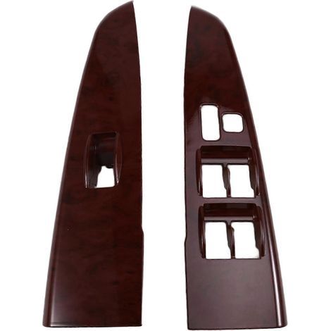 Compatible avec les cadres de garniture d'interrupteur de fenêtre de porte avant Hilux 05-14 (paire), numéros de pièces : 74232-0K020-B0 et 74231-0K020-B0, avec panneau d'accoudoir supérieur B. (1/5)