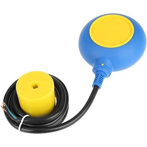 Capteurs de Niveau de Liquide Interrupteur à Flotteur Contrôleur de Niveau d'eau Liquide Capteur de contacteur 220V 16A 2m/78,7 Pouces (1/5)