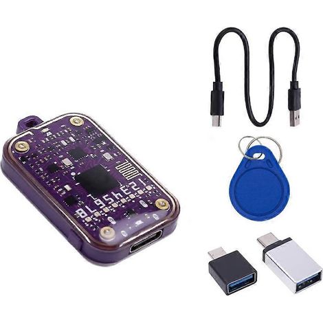 Lecteur de puces RFID ChameleonUltra, émulateur de carte à puce EM125 kHz, circuit intégré 13,56 MHz, décodage, lecture et écriture RFID, prise en charge du clonage de cartes. (1/5)